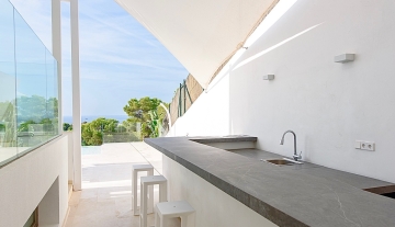 Resa Estates Ibiza sale koop Villa Marcos sea views exterior kitchen.jpg